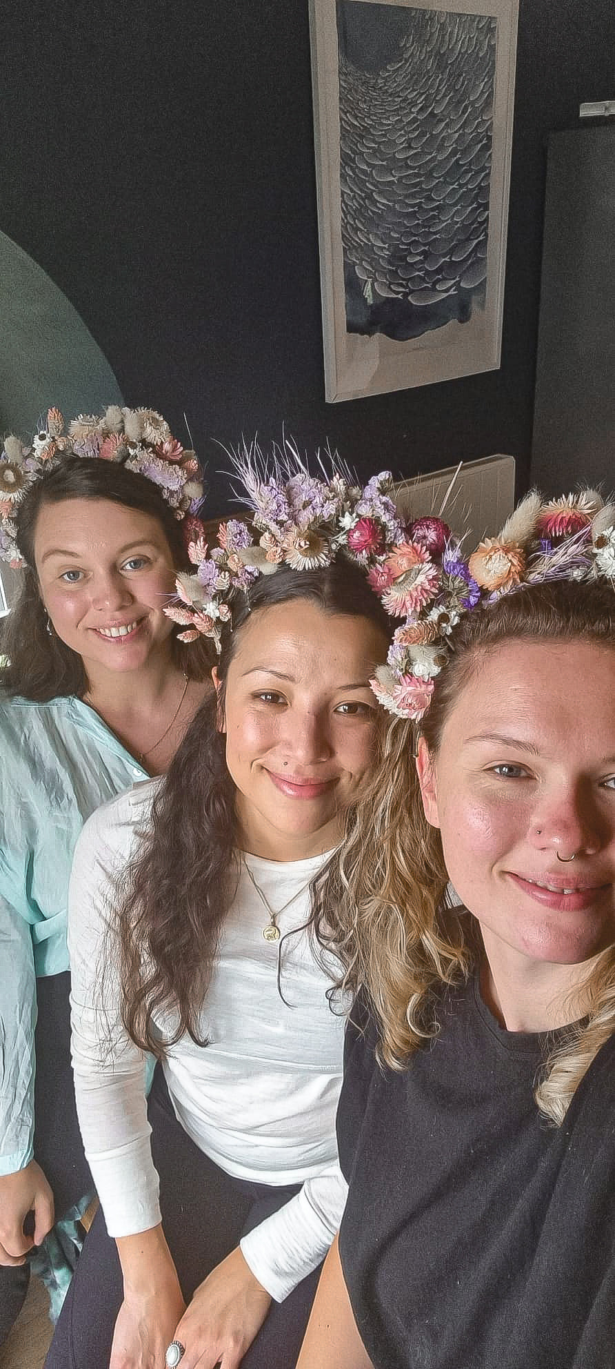 Group Flower Crown Workshop