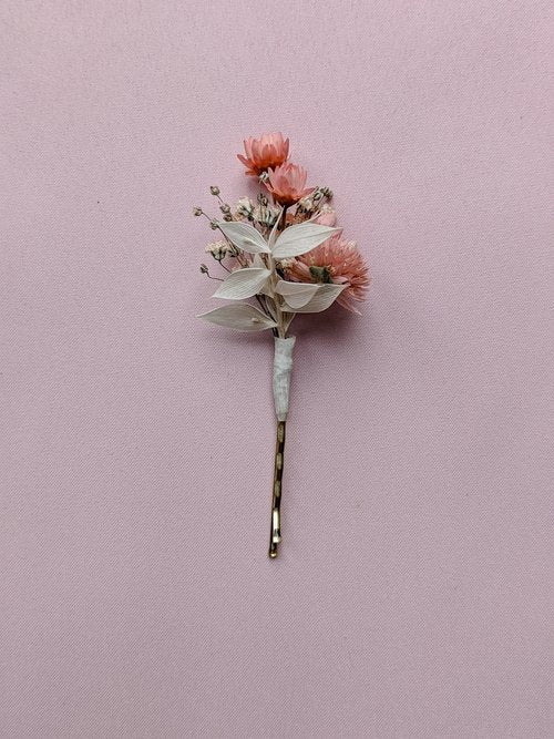 Wedding Dried Flower - Hair Pins