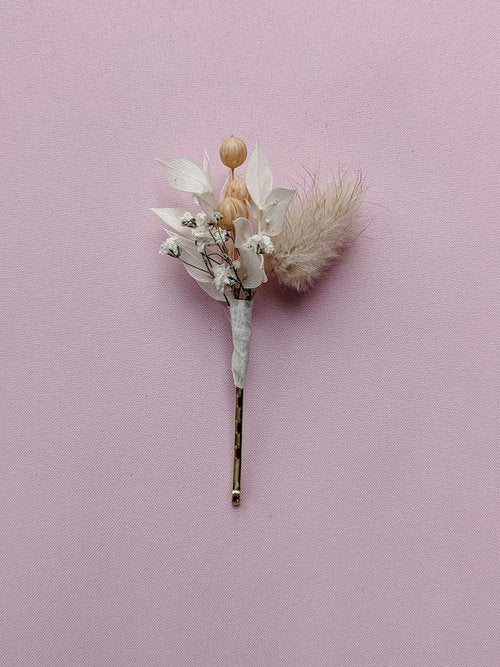 Wedding Dried Flower - Hair Pins
