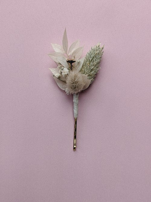 Wedding Dried Flower - Hair Pins