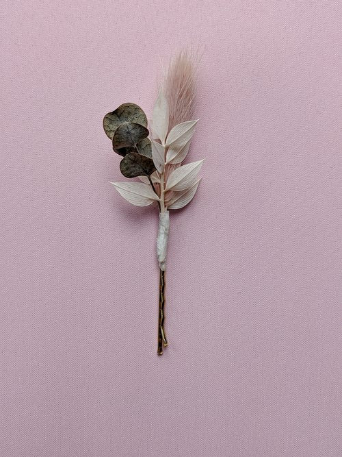 Wedding Dried Flower - Hair Pins