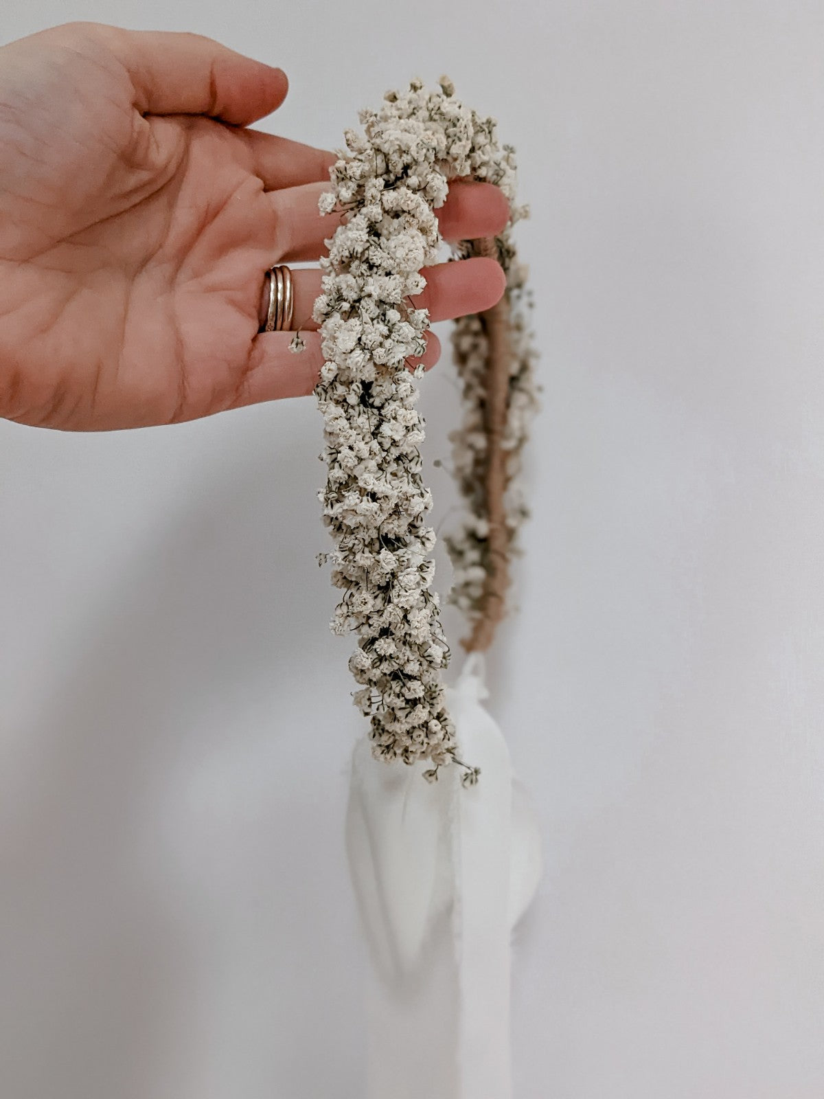 Romeo Bridal Bouquet - Eucalyptus and baby breath