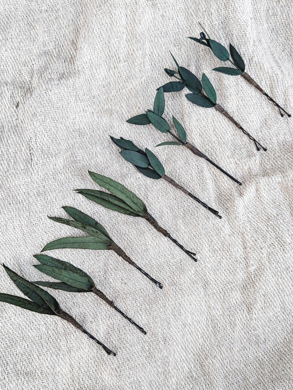 Classic White Bridal Bouquet - Eucalyptus and White Preserved Roses