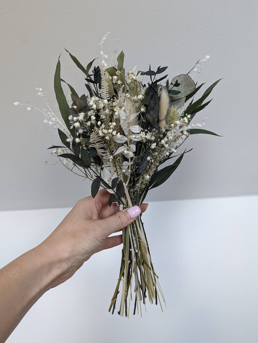 Natural Green Bridesmaid Bouquet