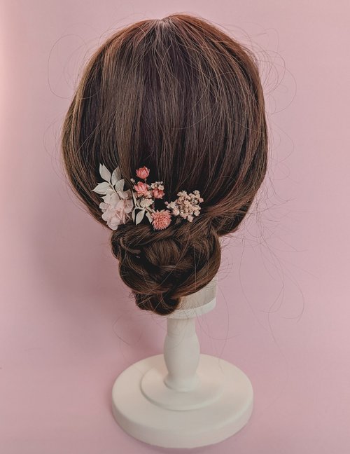 Wedding Dried Flower - Hair Pins