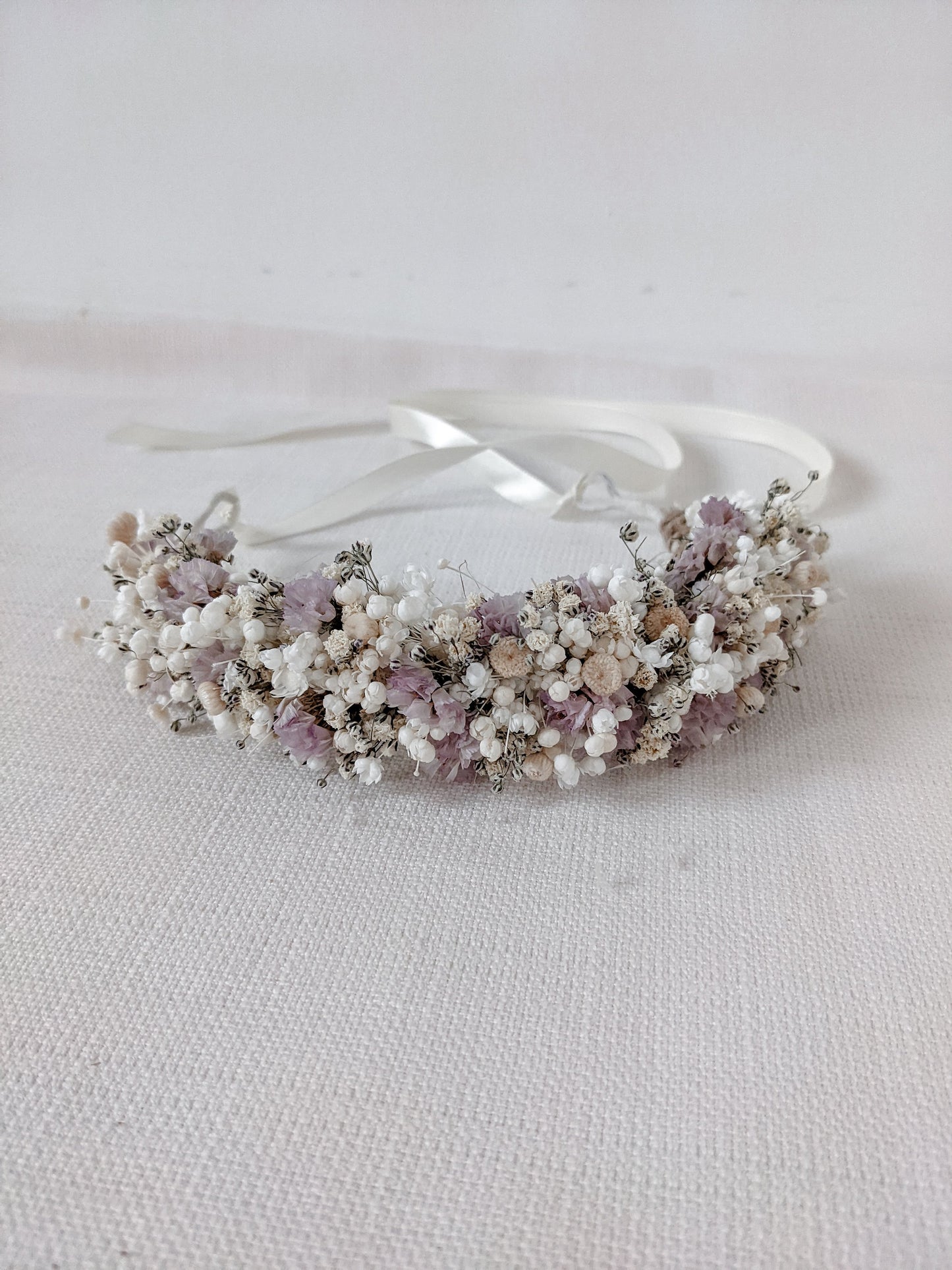 Neutral Dried Flower Crown