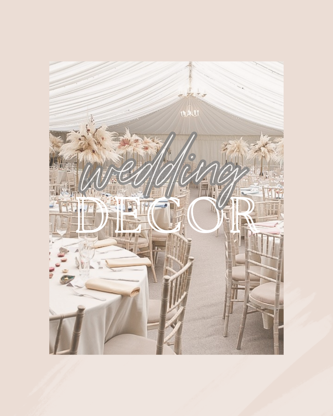 WEDDING DECOR