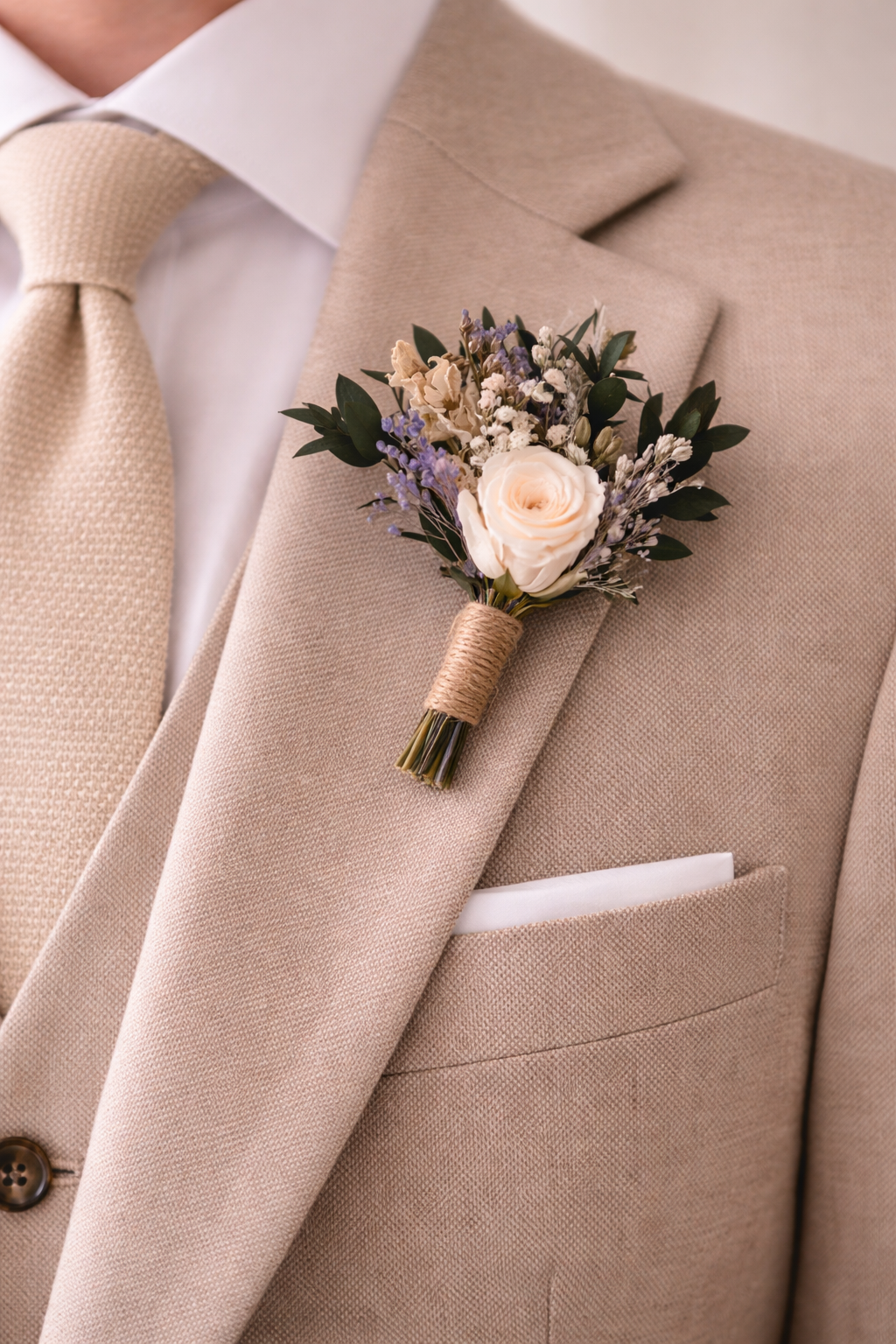 Men's Spring, Summer Boutonniere