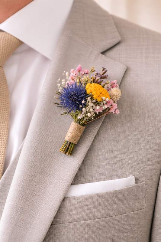 Men's Spring, Summer Boutonniere