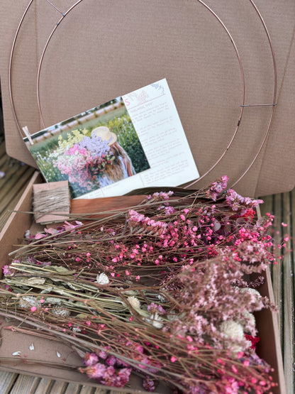 DIY Dried Flower Wreath Kit
