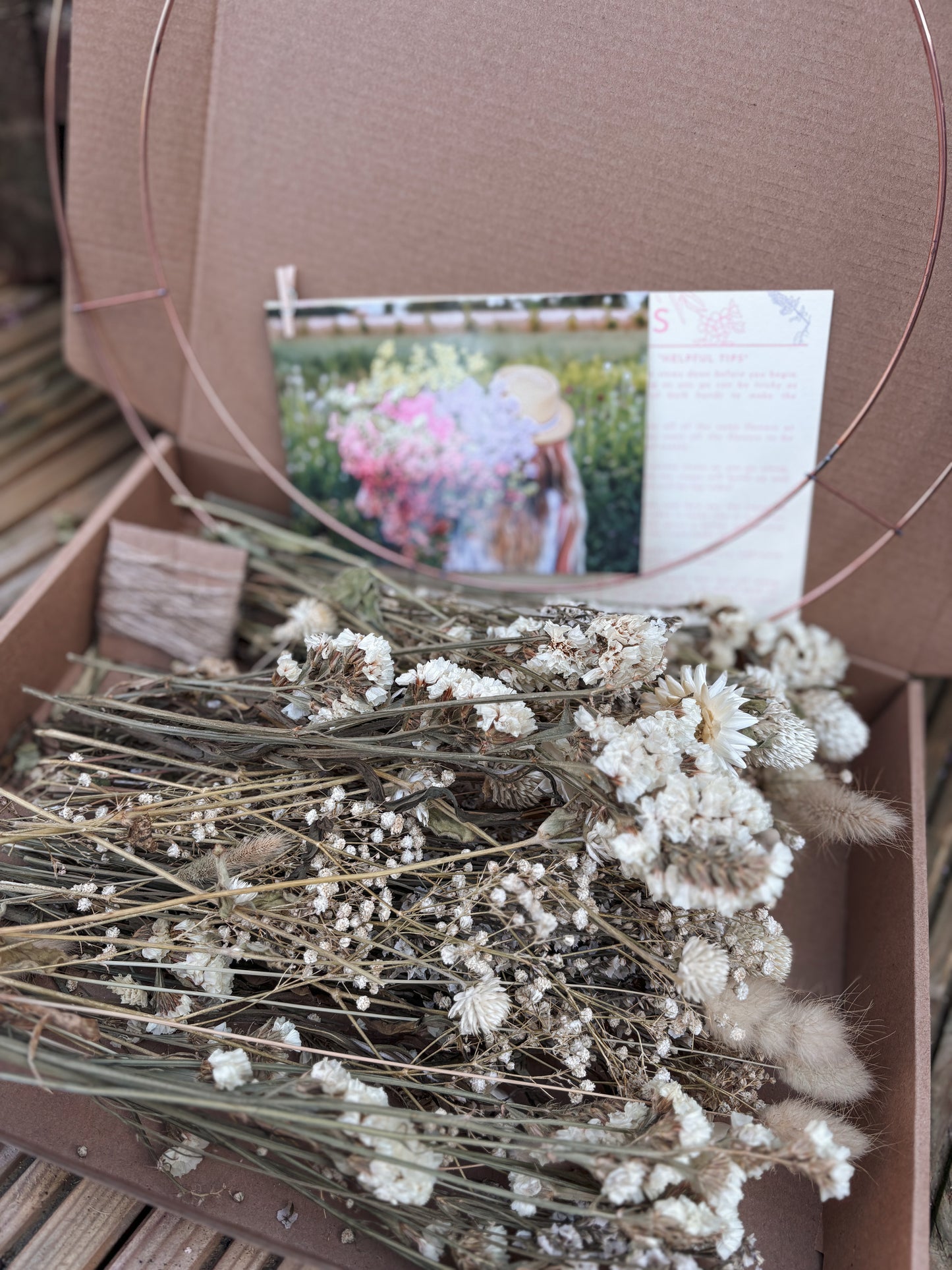 DIY Dried Flower Wreath Kit