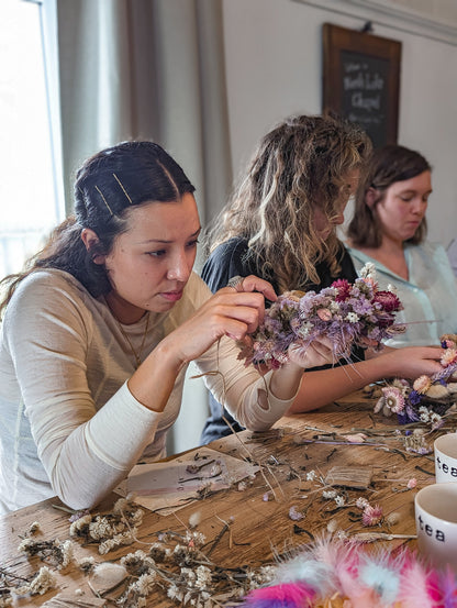 Group Flower Crown Workshop