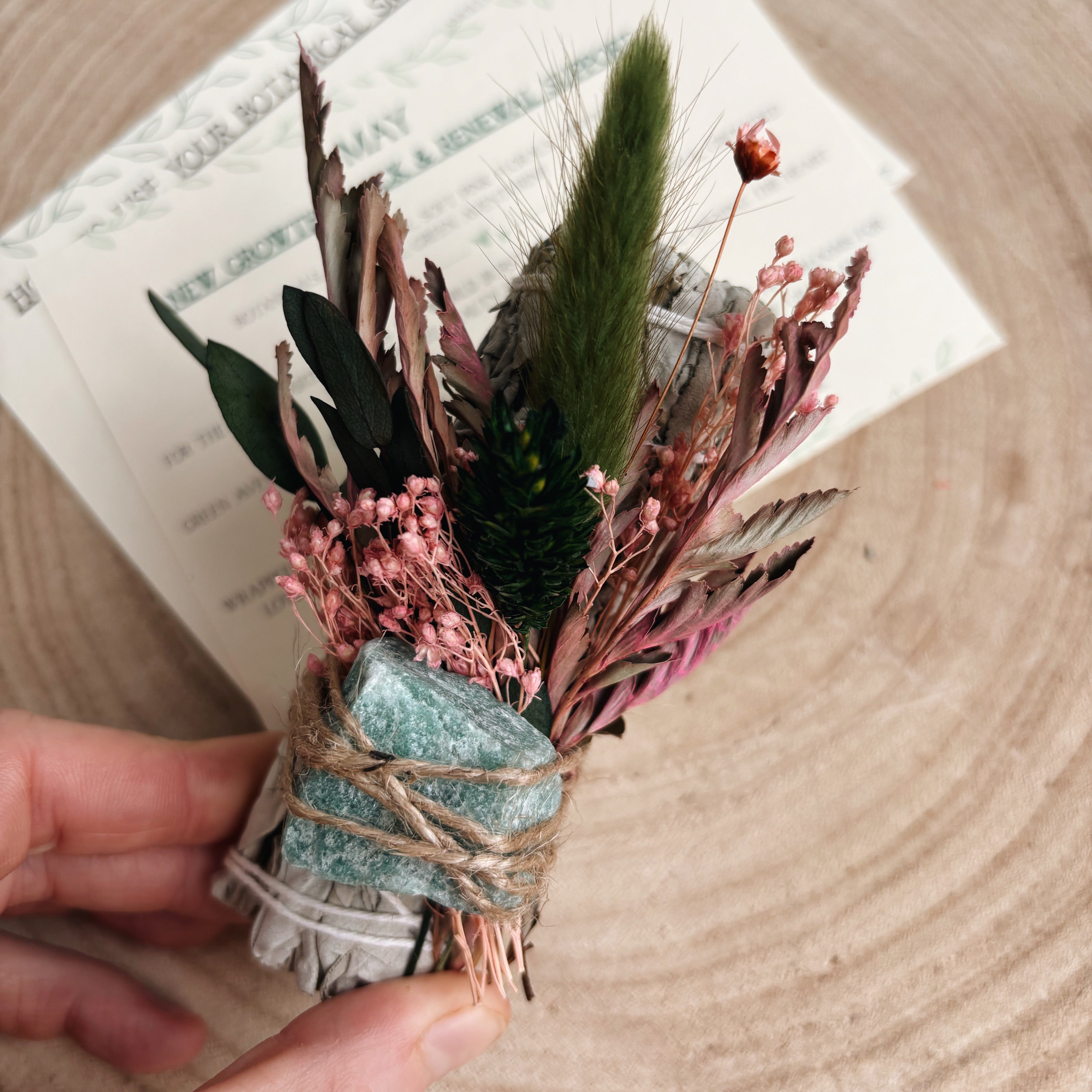 May – New Growth Smudge Stick | Minna Blooms
