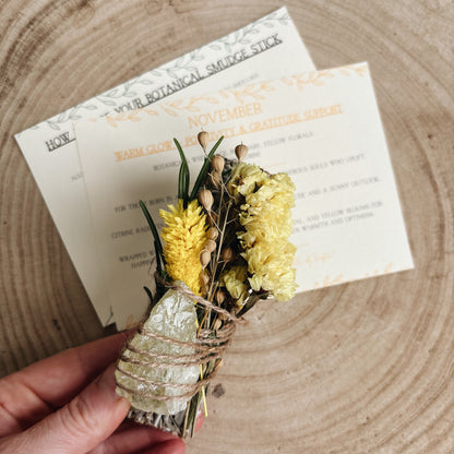 November – Warm Glow