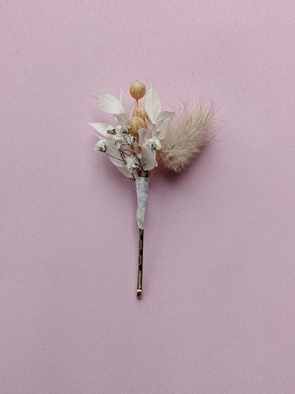 Wedding Dried Flower - Hair Pins